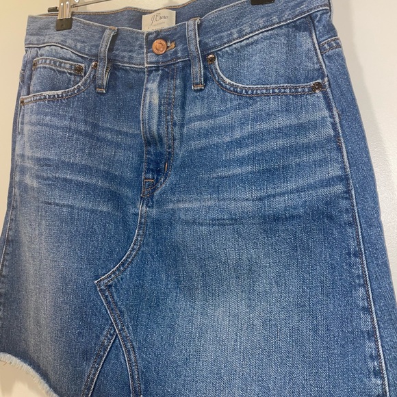 J.Crew Women’s Denim Mini Skirt - Picture 3 of 6